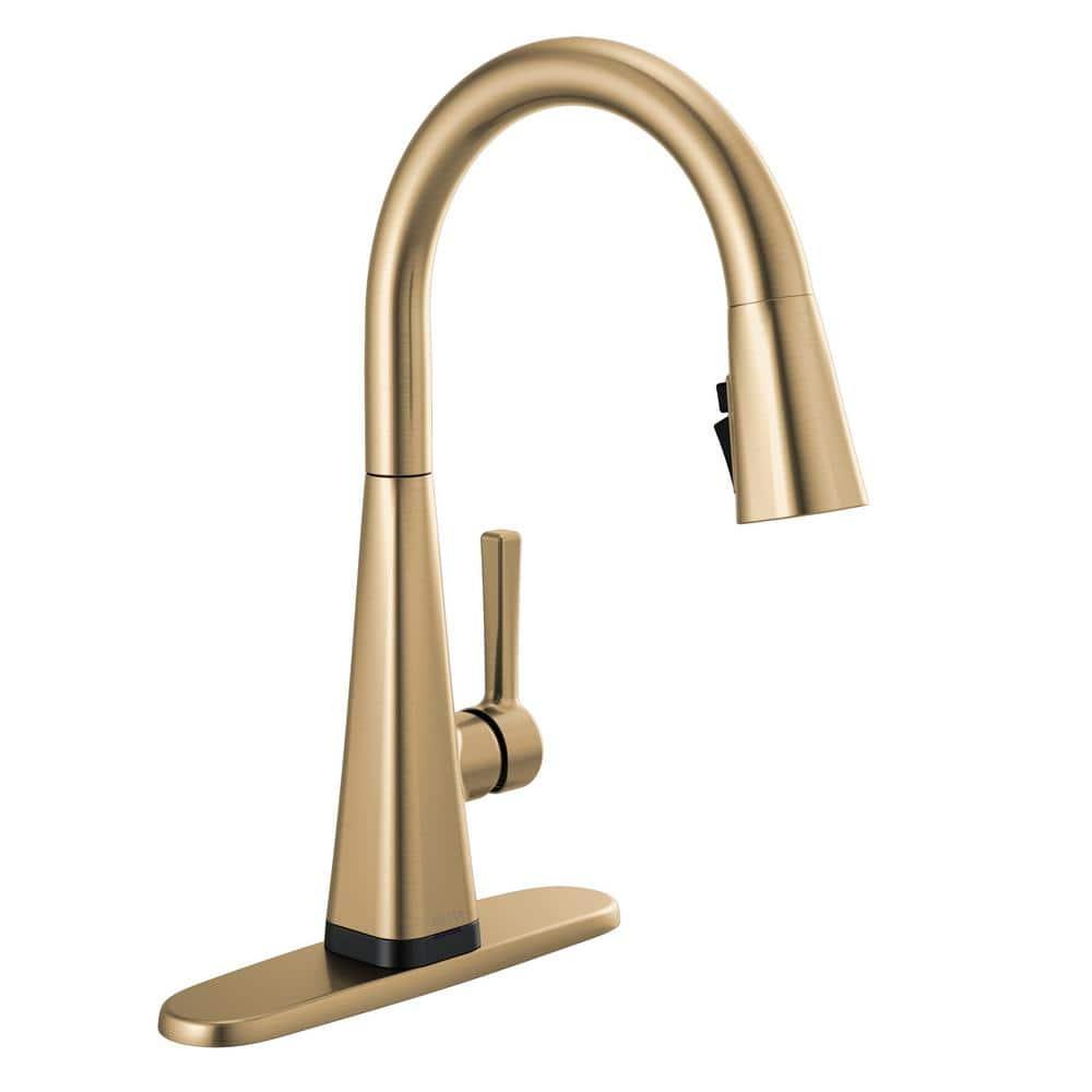 Lenta Pull Down Sprayer Touch Kitchen Sink Faucet, Touch Control Kitchen Faucet