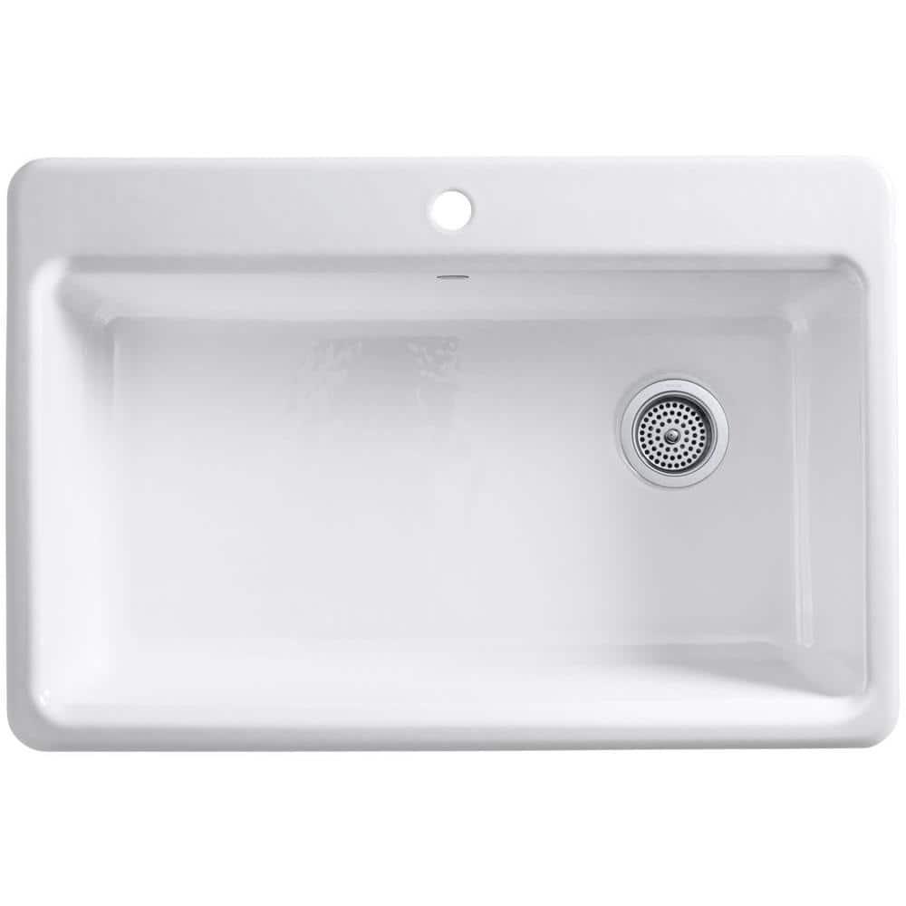 Riverby™ Single-Bowl Top-Mount Kitchen Snk with Accessories