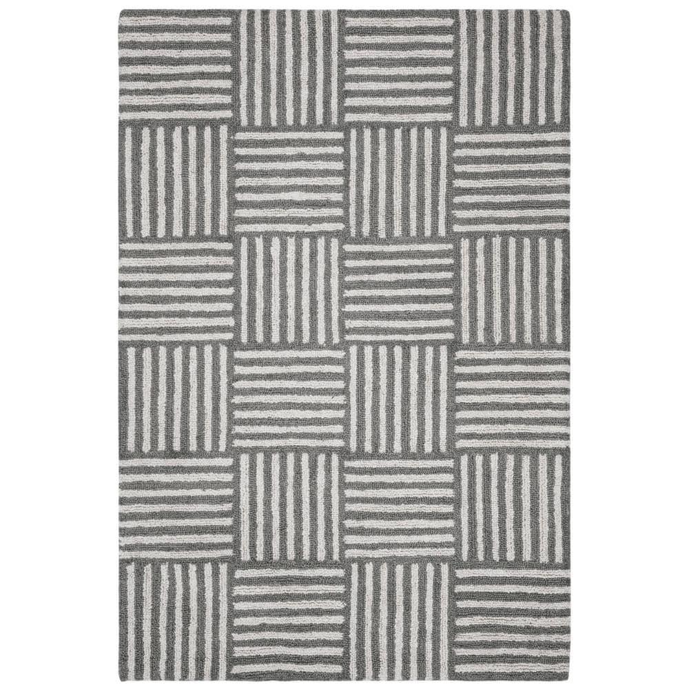 Stockton Hand Tufted Performance Striped Rug