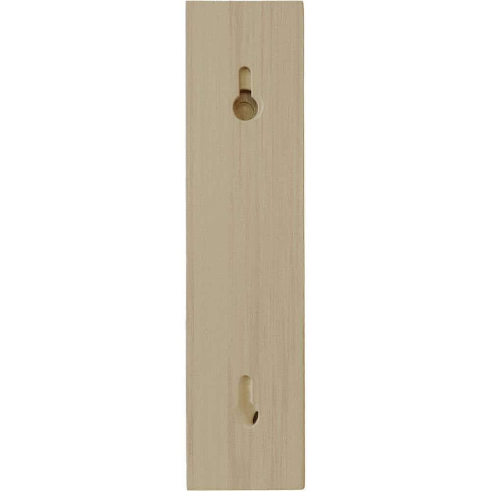 Ekena Millwork Traditional H 2.5'' W D Wood Bracket / Corbel