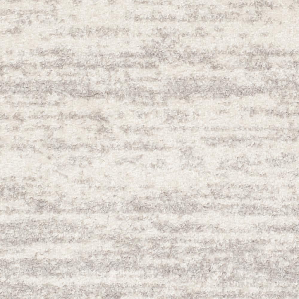 Adirondack ADR113 Machine Made Indoor Runner - Ivory/Silver - 2'-1"x6' - Safavieh