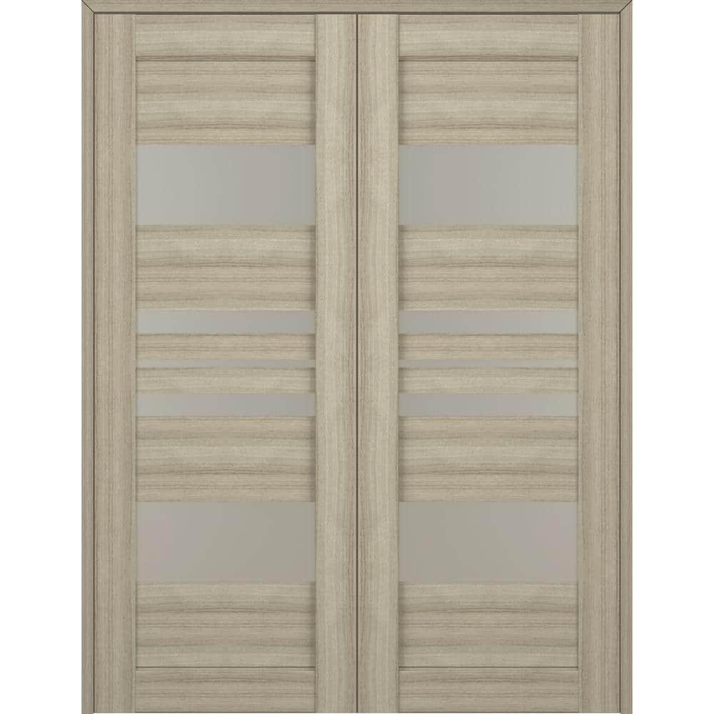 Belldinni Romi 79.38'' Solid + Manufactured Wood Paneled French Doors