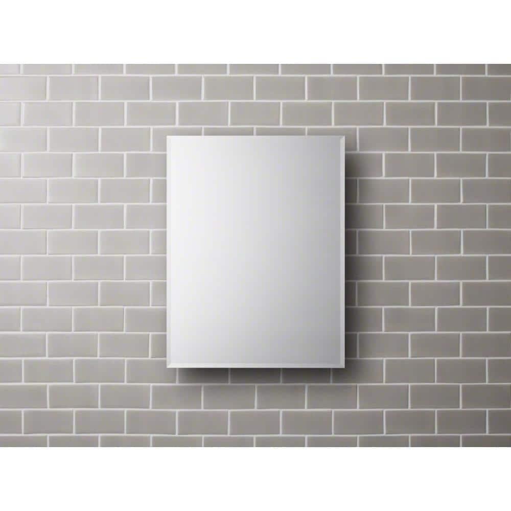CLC Recessed or Surface Mount Frameless Aluminum Medicine Cabinet Adjustable Shelves