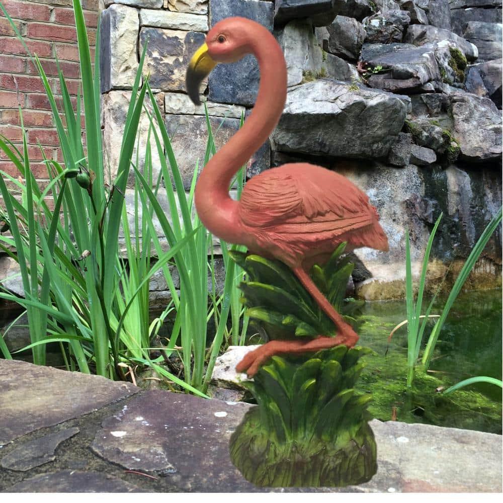 HomeStyles Life's a Beach Flamingo Statue