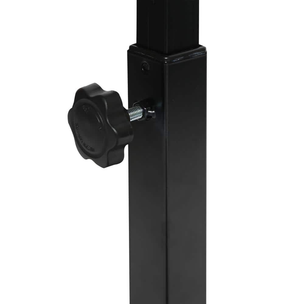 Seville Classics airLIFT Adjustable Height Rolling Tiltable Desk with Mouse Stand