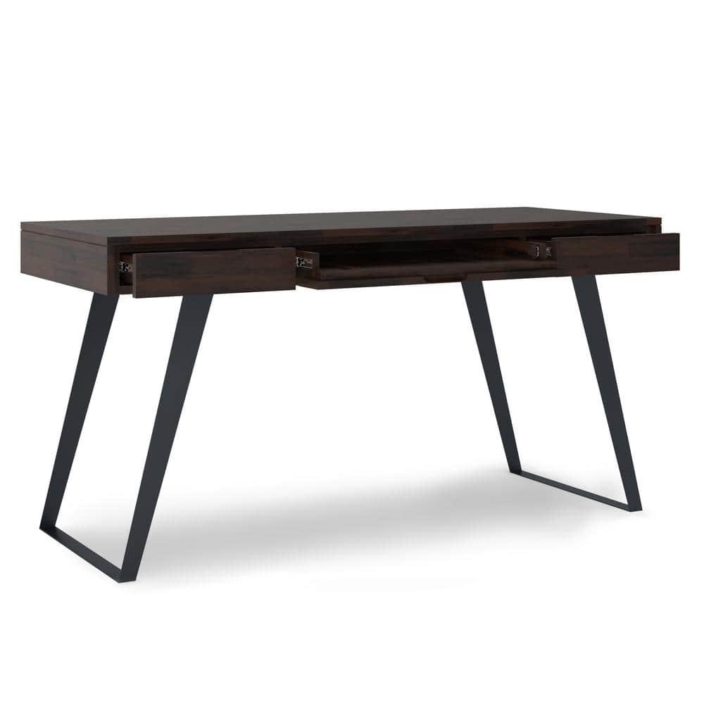 Simpli Home Lowry Solid Wood Desk