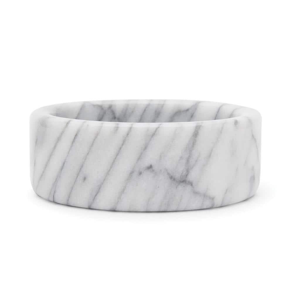 Fox Run Marble Wine Stand, White