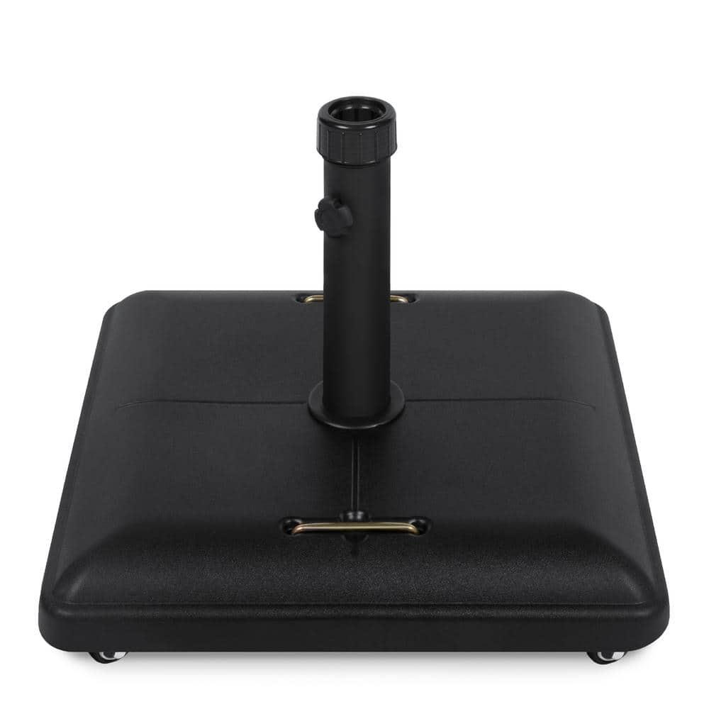 Arlmont & Co. Ristin 81 lb. Heavy Duty Concrete Rolling Patio Umbrella Base Stand with Locking Wheels