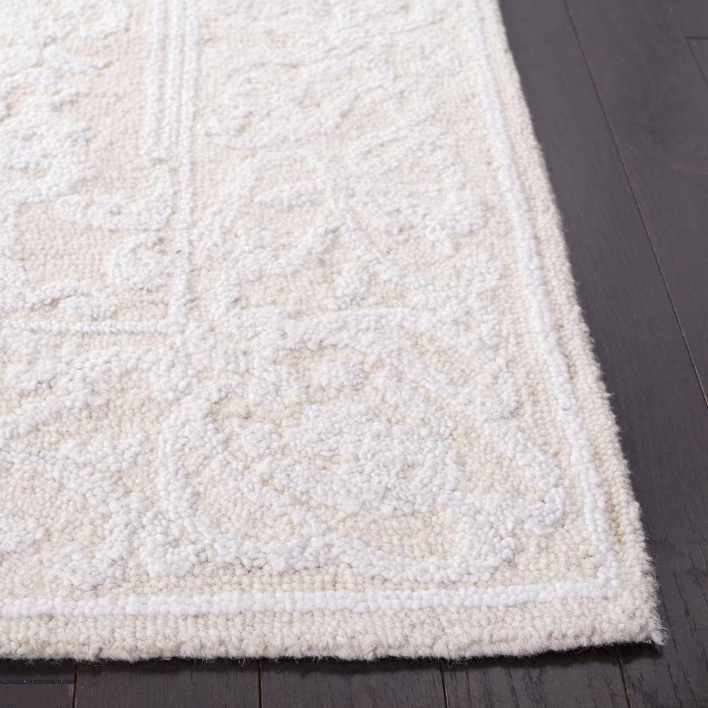 Abstract ABT359 Hand Tufted Area Rug - Ivory/Beige - 5'x8' - Safavieh.