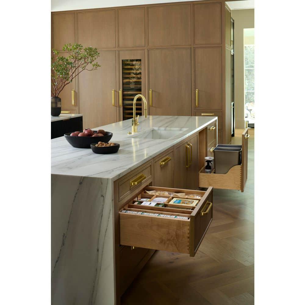 Rev-A-Shelf Wood Pullout Trash/Waste Container W/ Soft-Close