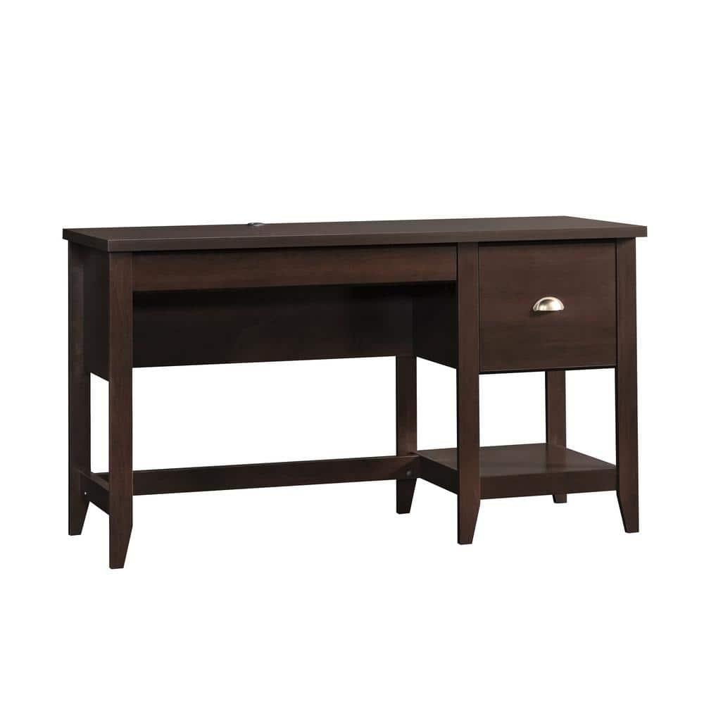 Sauder Summit Station Desk Cinnamon Cherry