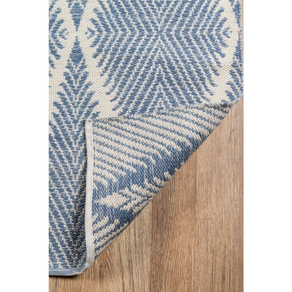 River Geometric Handmade Flatweave Area Rug