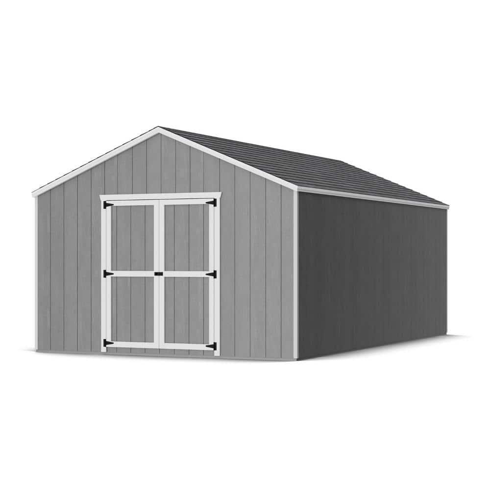 Little Cottage Co. Value Gable Outdoor Wood Storage Shed