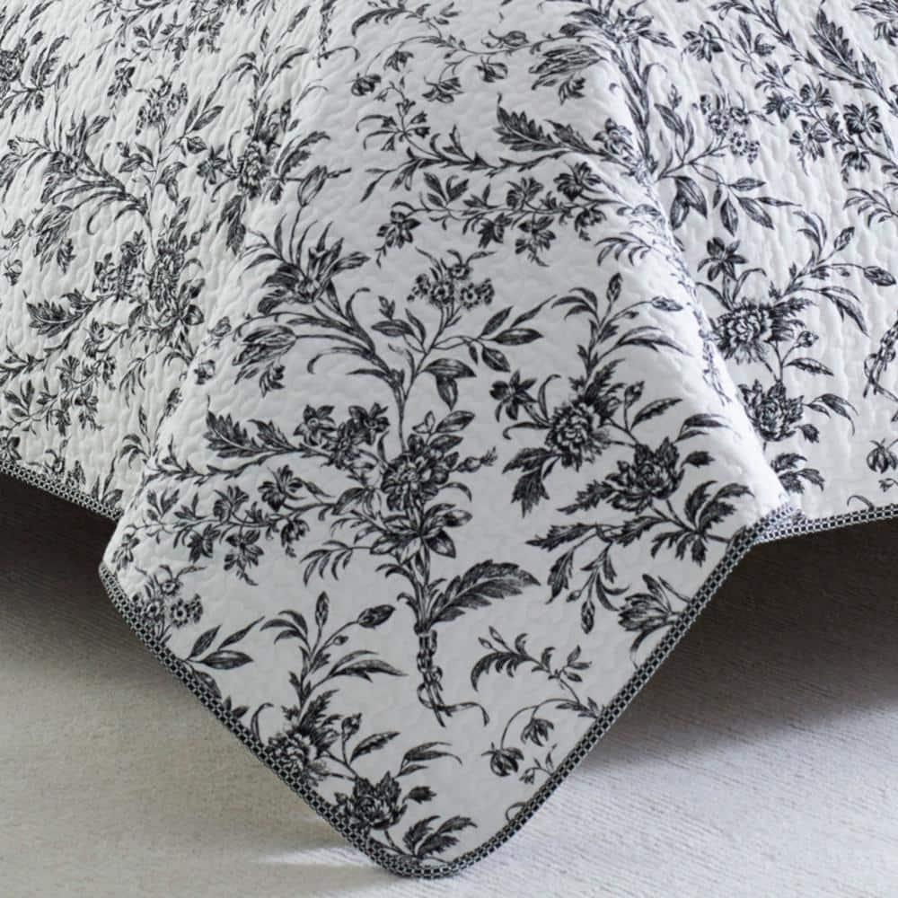 Laura Ashley Amberley Reversible Cotton Quilt Set