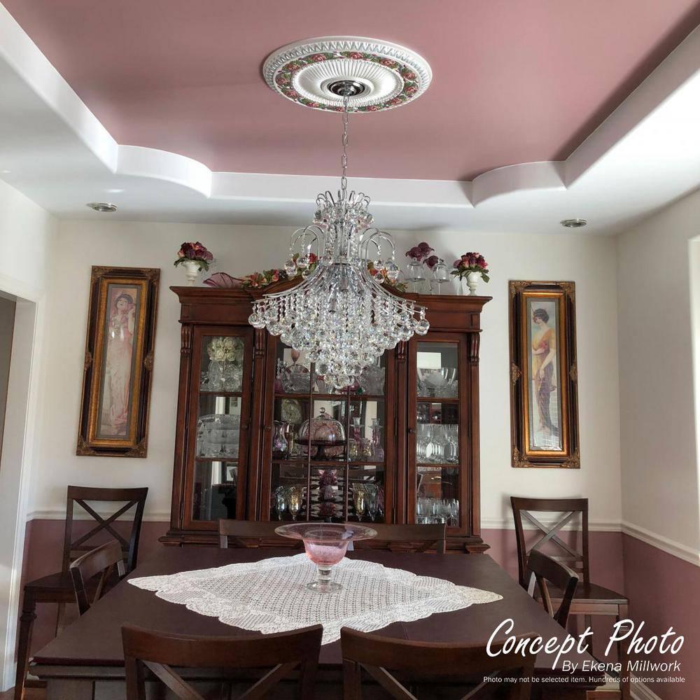 Ekena Millwork CM26LOIGS Loera Ceiling Medallion