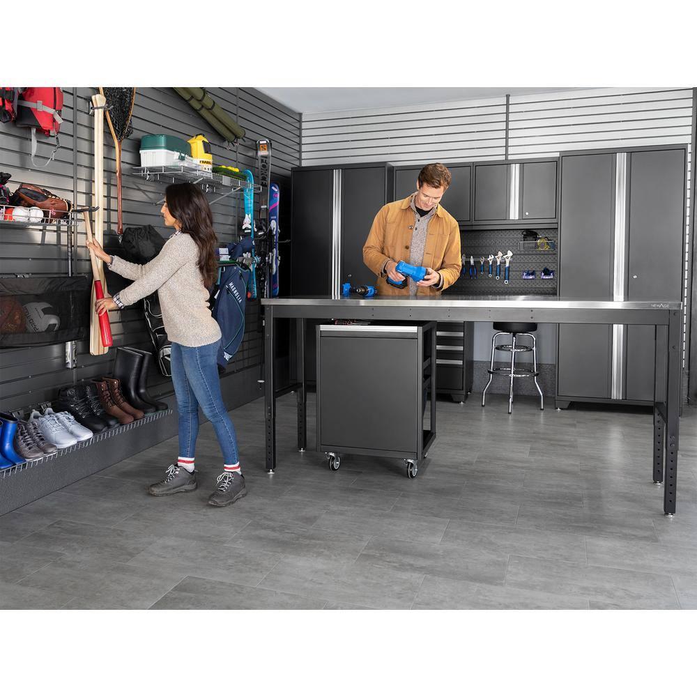 NewAge Products Pro Series Adjustable Height Steel Workbench