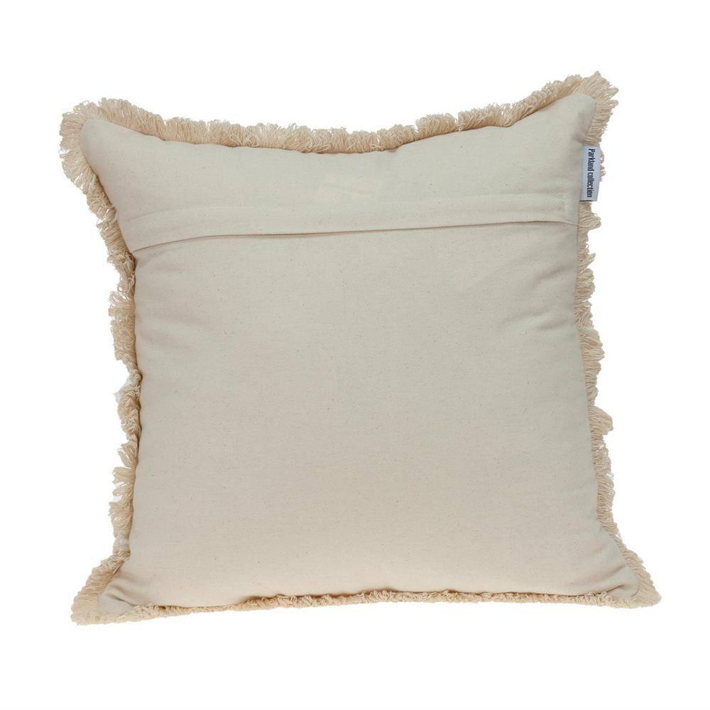 ZeaZu Abstract Cotton Throw Pillow