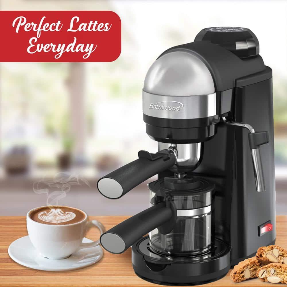 Brentwood BTWGA135BK Brentwood 800-Watt 20-Oz. Espresso & Cappuccino Maker