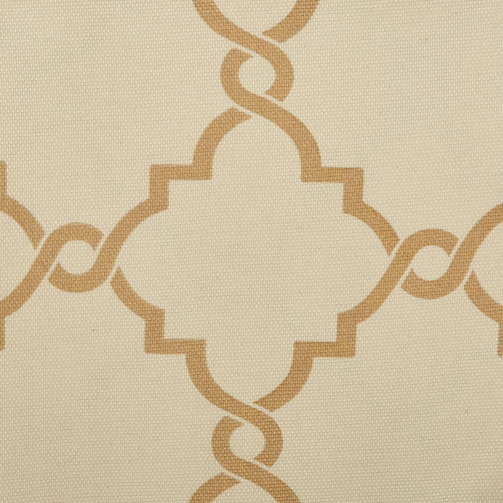 Madison Park Saratoga Fretwork Print Grommet Top Single Window Valance
