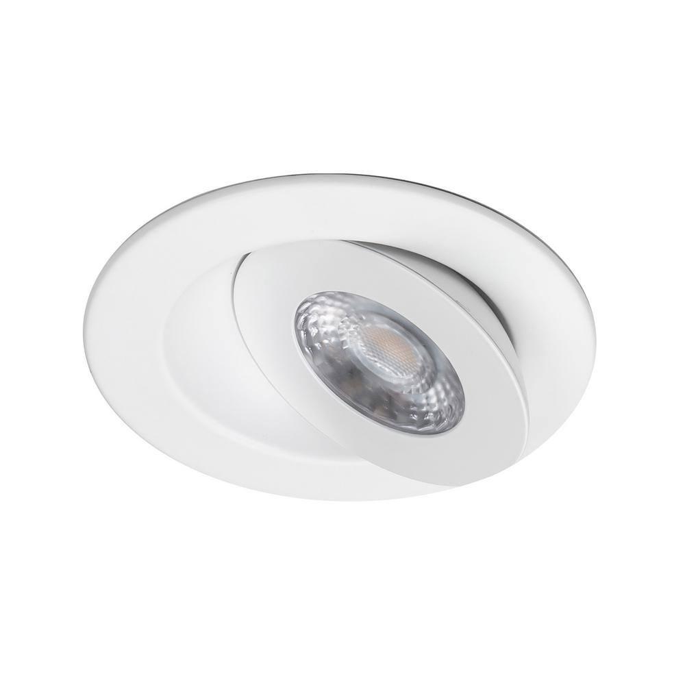 Lotos 4.75'' Selectable Color Temperature Dimmable Air-Tight IC Rated LED Canless Recessed Lighting Kit