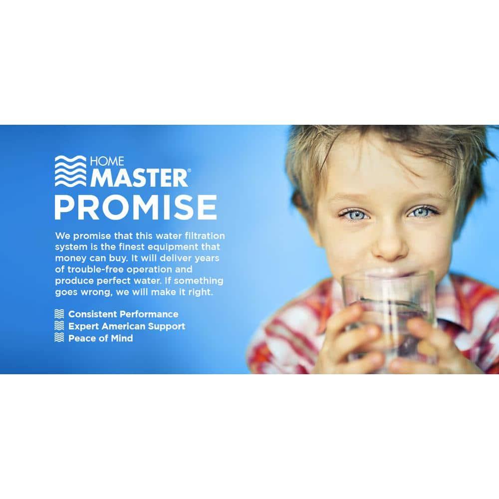 Home Master TMAFC-ERP Artesian Full Contact Reverse Osmosis System, 7-Stages, Patented 2-Pass Alkaline Remineralization, Fast 4.5s Fill Rate, 1:1 Waste Ratio, 8.5” Catalytic Carbon, 5-Yr Limited Parts