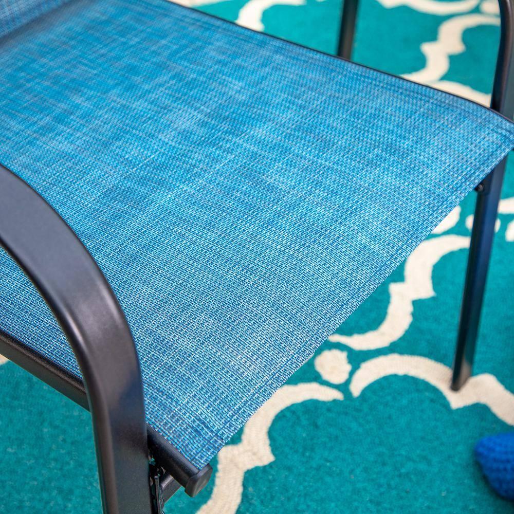 Argyri Powder-coated Steel Outdoor Dining Armchair