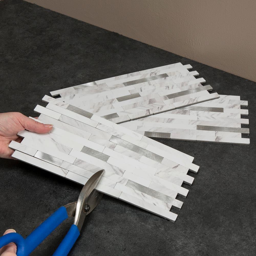 Aspect Aspect Peel and Stick Collage Tile (Set of 5)