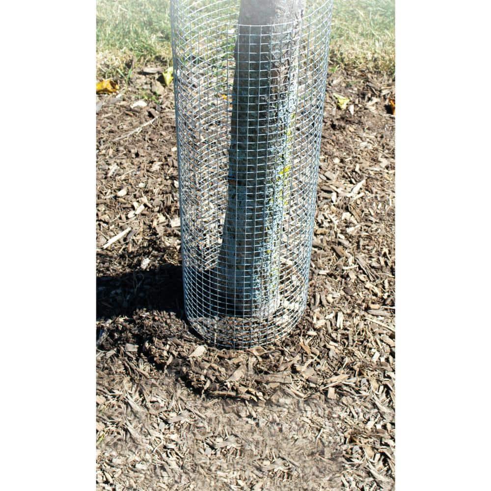 YARDGARD 23 Gauge 1/4 Inch Mesh 4 Foot x 10 Foot Galvanized Hardware Cloth