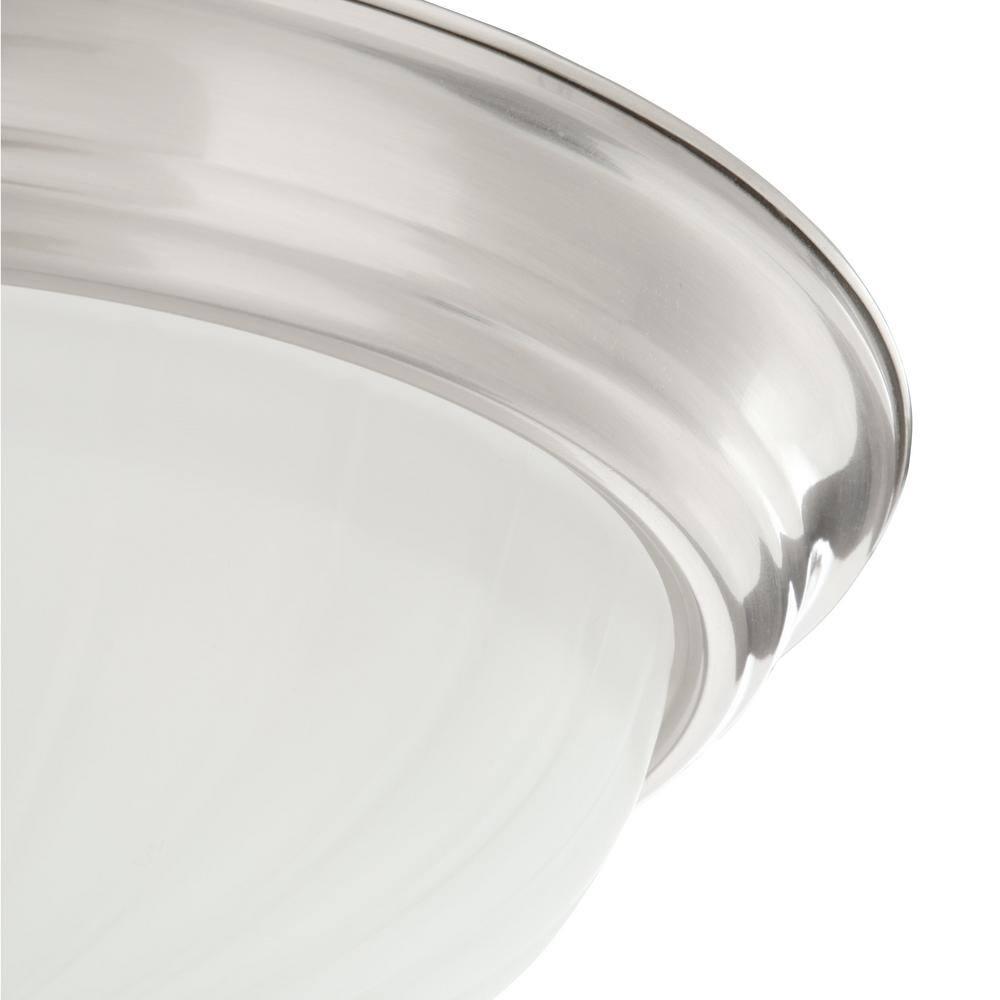 Maxim Lighting Essentials - 583x 3 - Light Flush Mount in  Satin Nickel