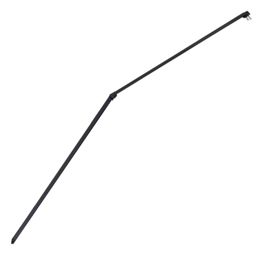 ALEKO Black Aluminum Hardware for Awning