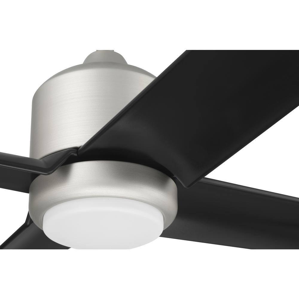 Craftmade Quell 52" Damp-Rated Ceiling Fan with LED Lights & Remote
