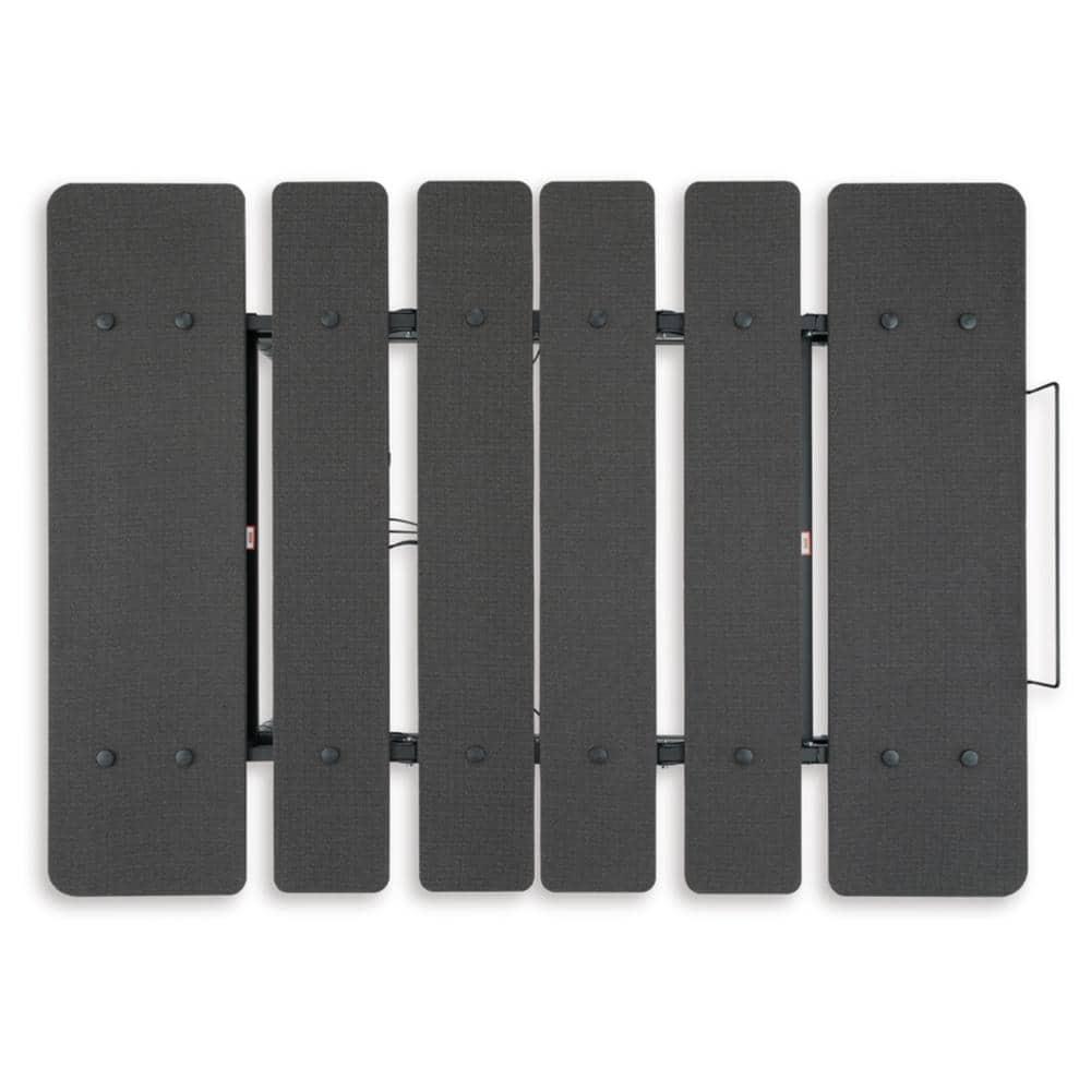 Signature Design by Ashley Cosmic Power Base California King Adjustable Bed Base, Black