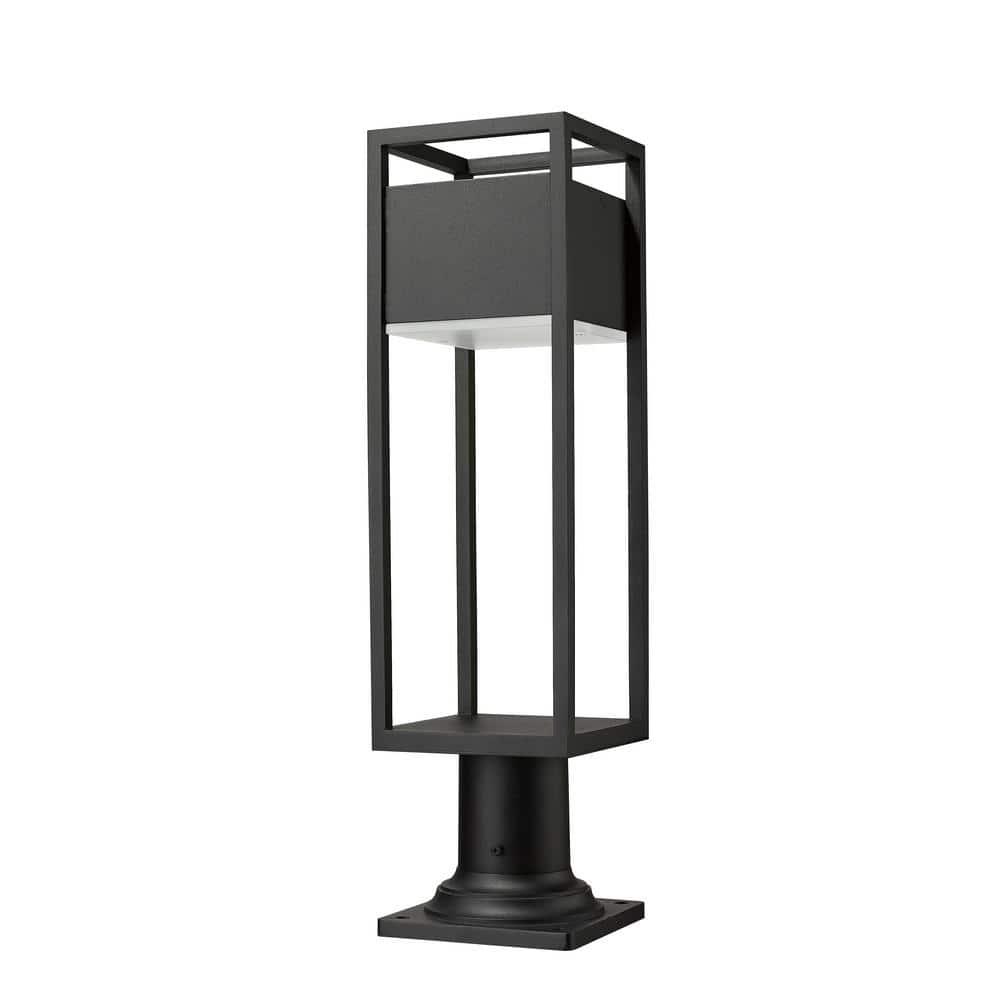 Z-Lite Barwick 1 - Light Lantern in  Black