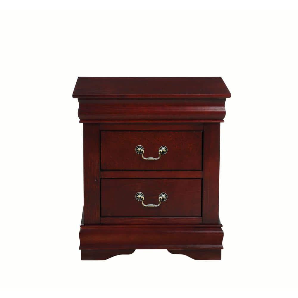 UBesGoo Nightstand in Cherry