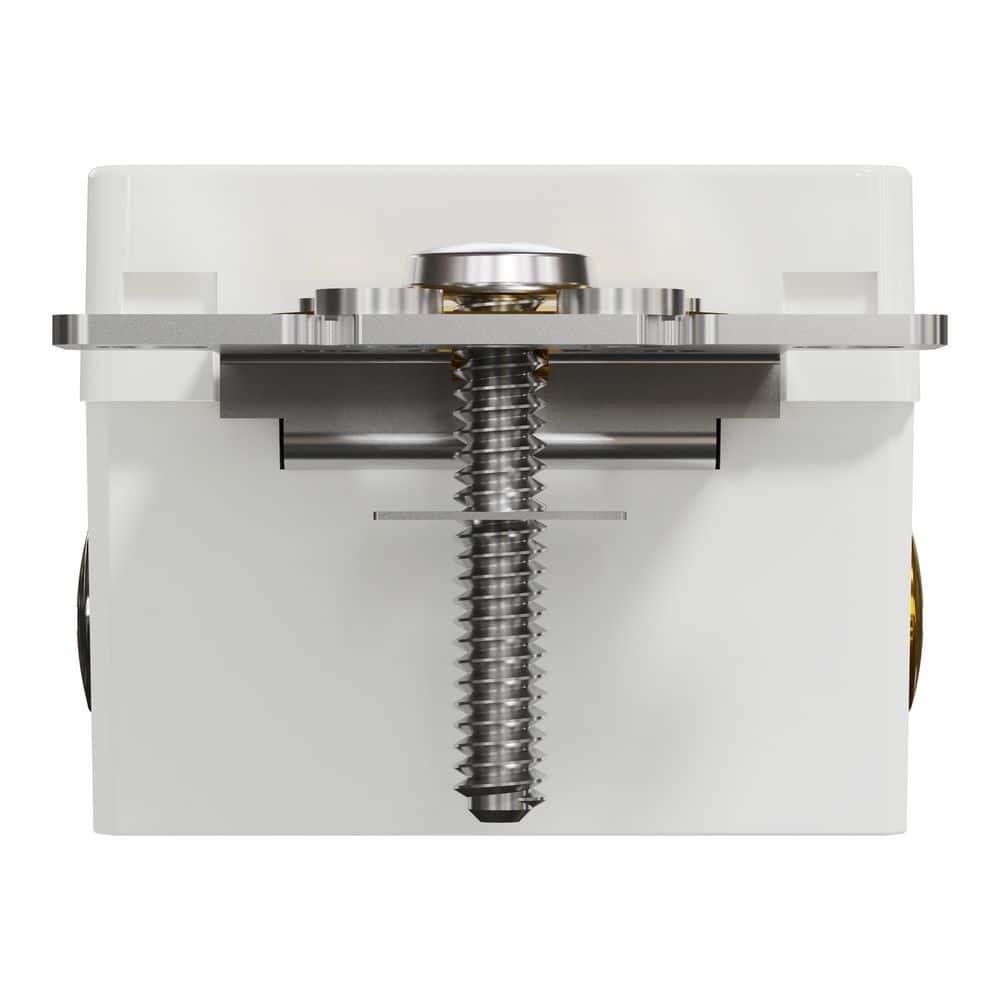 X Series 15-Amp White Tamper Resistant Decorator Outlet