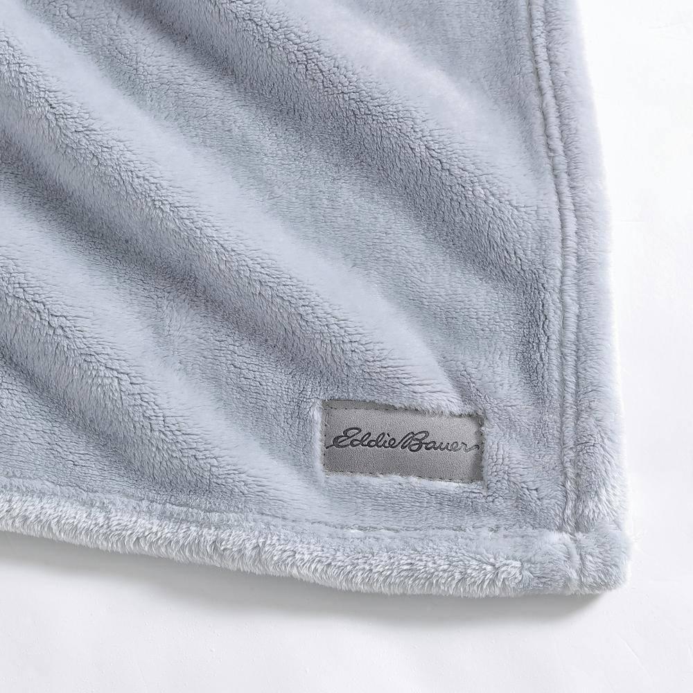 Eddie Bauer Eddie Bauer Ultra Lux Plush Solid Throw Blankets