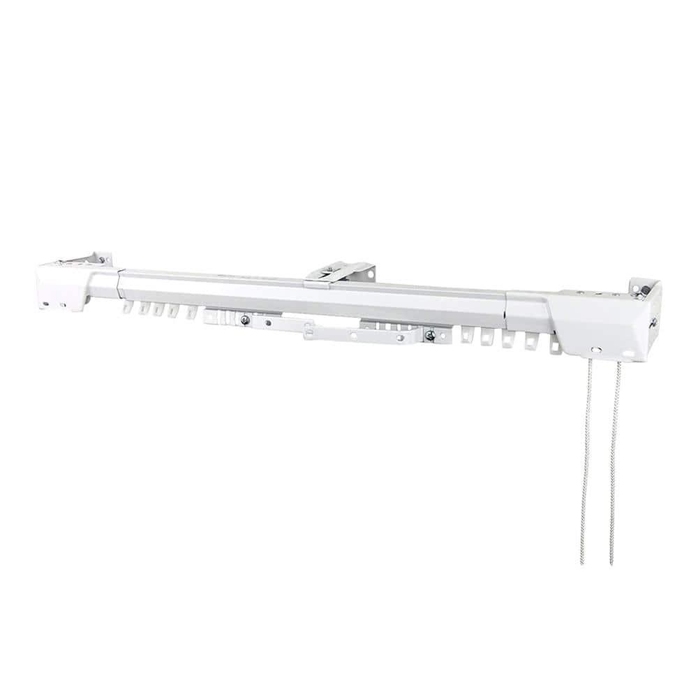 Symple Stuff Bembry Steel Adjustable Single Curtain Rod