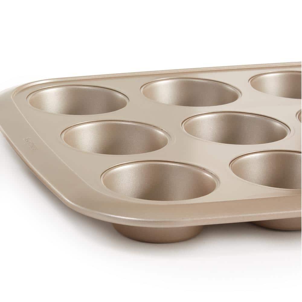 BergHOFF BergHOFF Balance Non-stick Carbon Steel 12-cup Muffin Pan 3.25"
