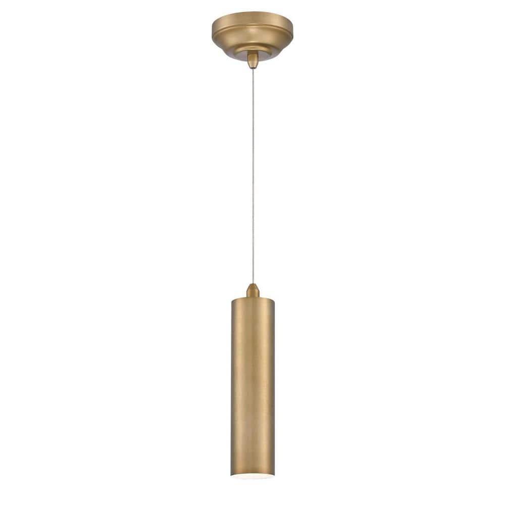 Westinghouse Rayman LED Mini Pendant Brushed Brass Finish
