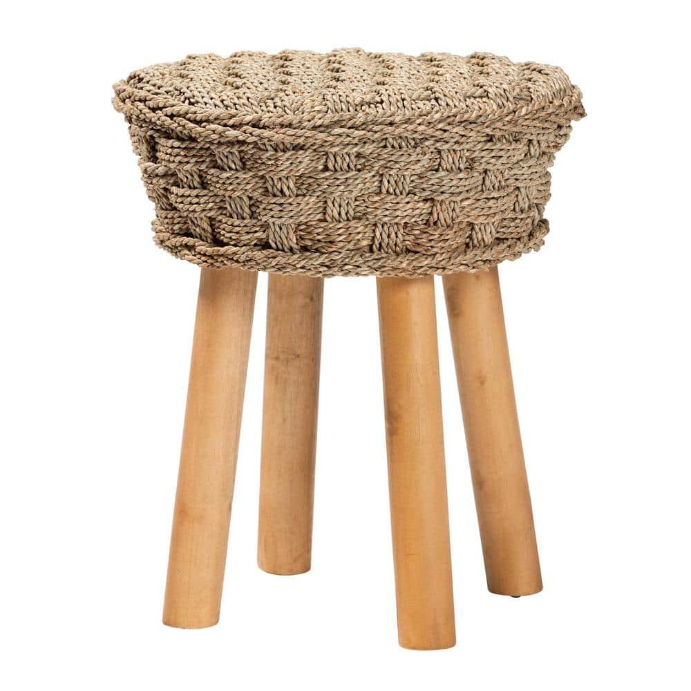 Seagrass Accent Stool
