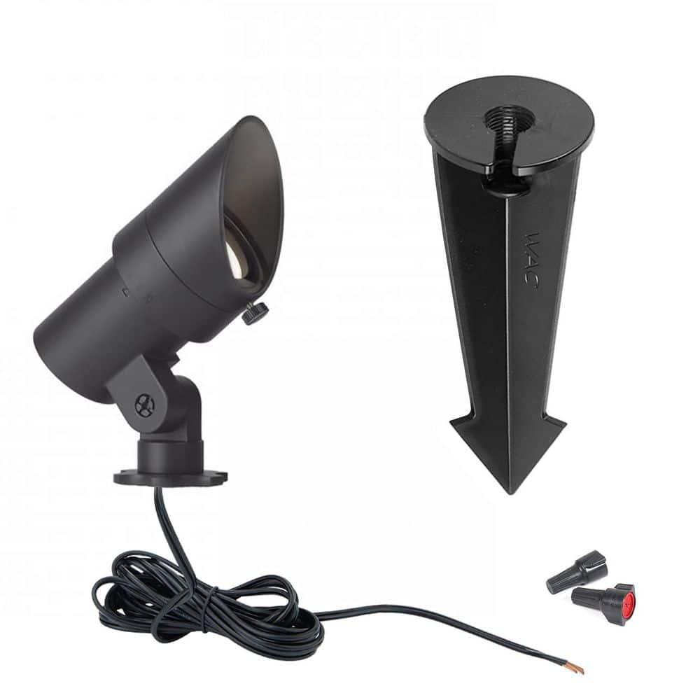 WAC Lighting Brown Integrated LED Metal Spotlight