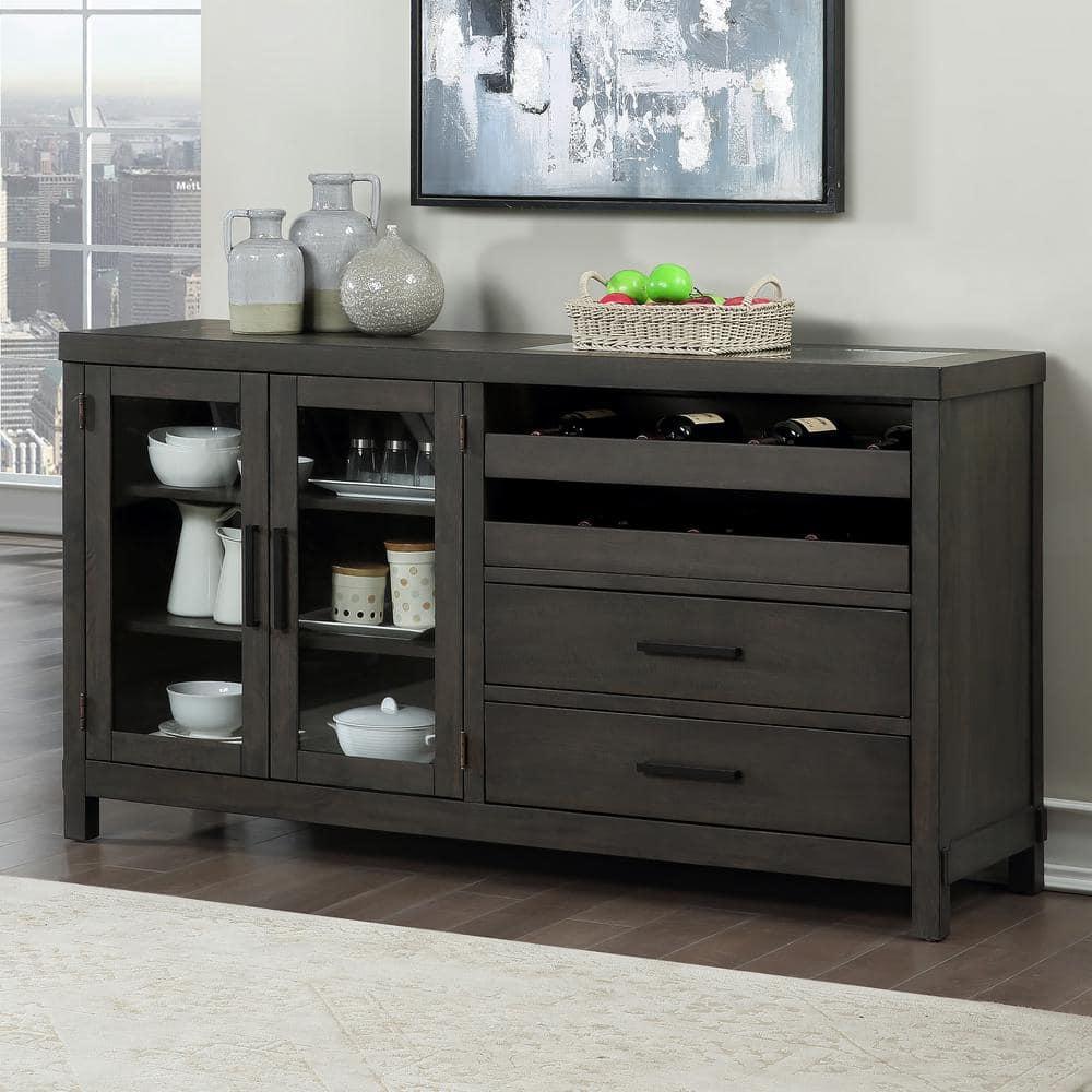 Napa Server Dusky Cedar Finish - Steve Silver Co.