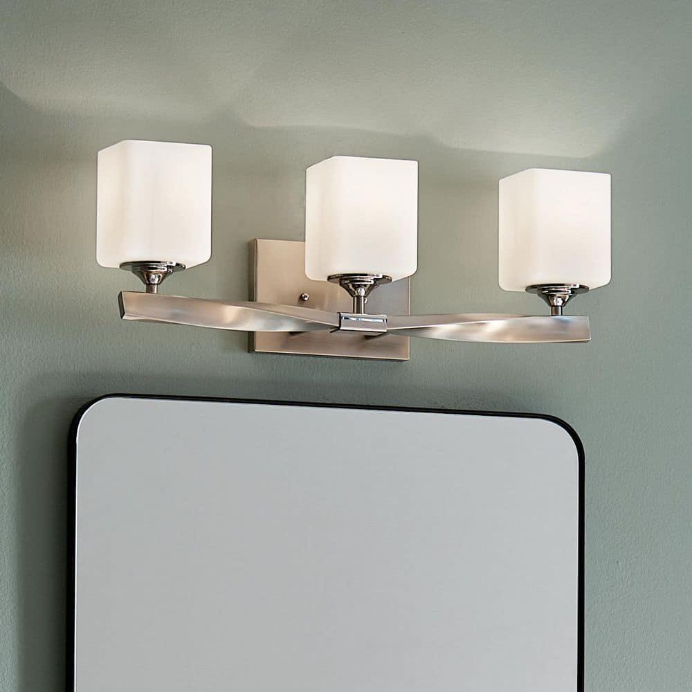 Kichler Lighting Marette 3 - Light Vanity in  Brushed Nickel
