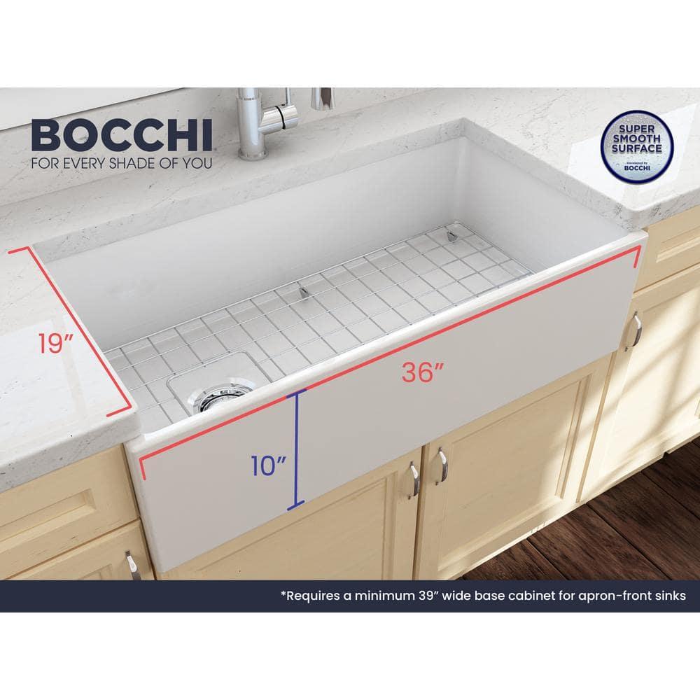 36'' L Farmhouse / Apron Fireclay Kitchen Sink