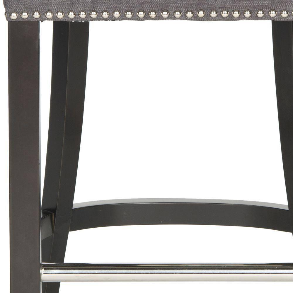 Addo Ring Counter Stool - HUD8241 - Charcoal - Safavieh