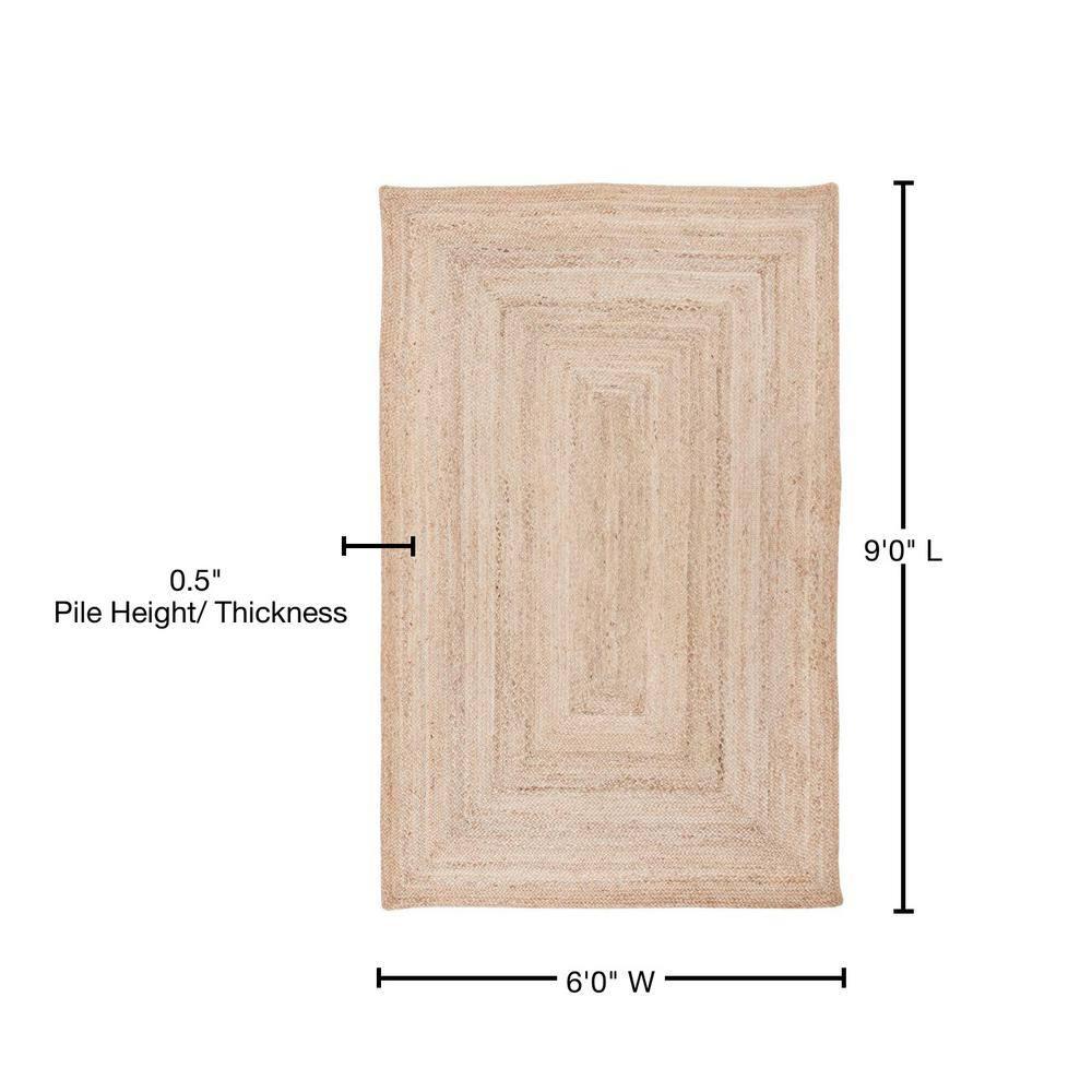Cape Cod CAP252 Hand Woven Area Rug - Natural - 6'x9' - Safavieh.