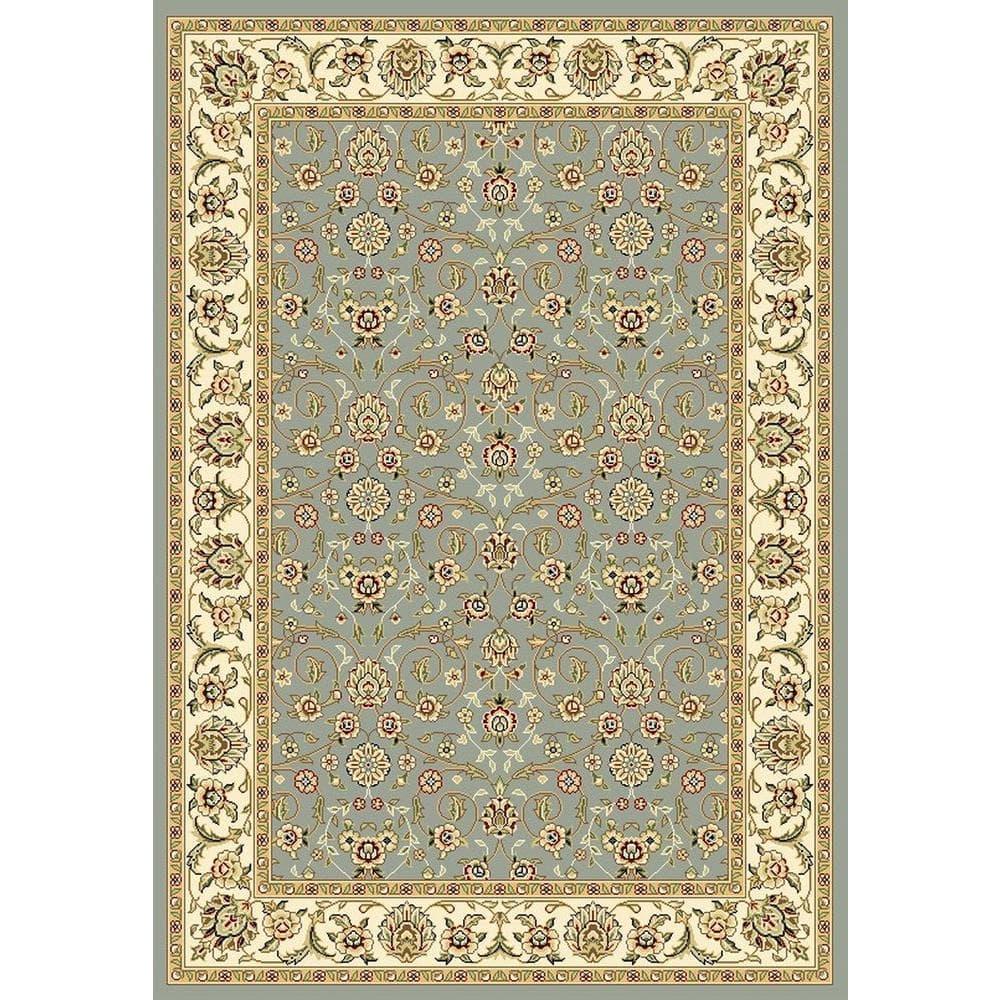 Lyndhurst LNH312 Power Loomed Area Rug - Light Blue/Ivory - 5'3"x7'6" - Safavieh.
