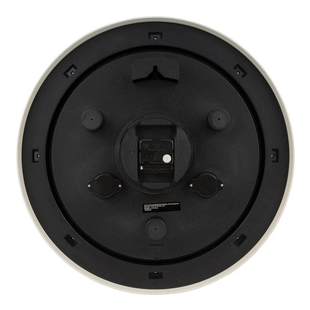 JIAHAO WT-3181PL-Q Quartz Indoor/Outdoor Wall Clock, 18"