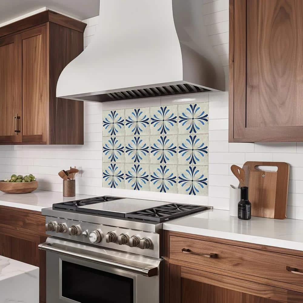 Mi Alma 8'' W x 8'' L Vinyl Peel and Stick Mosaic Tile (Set of 24)