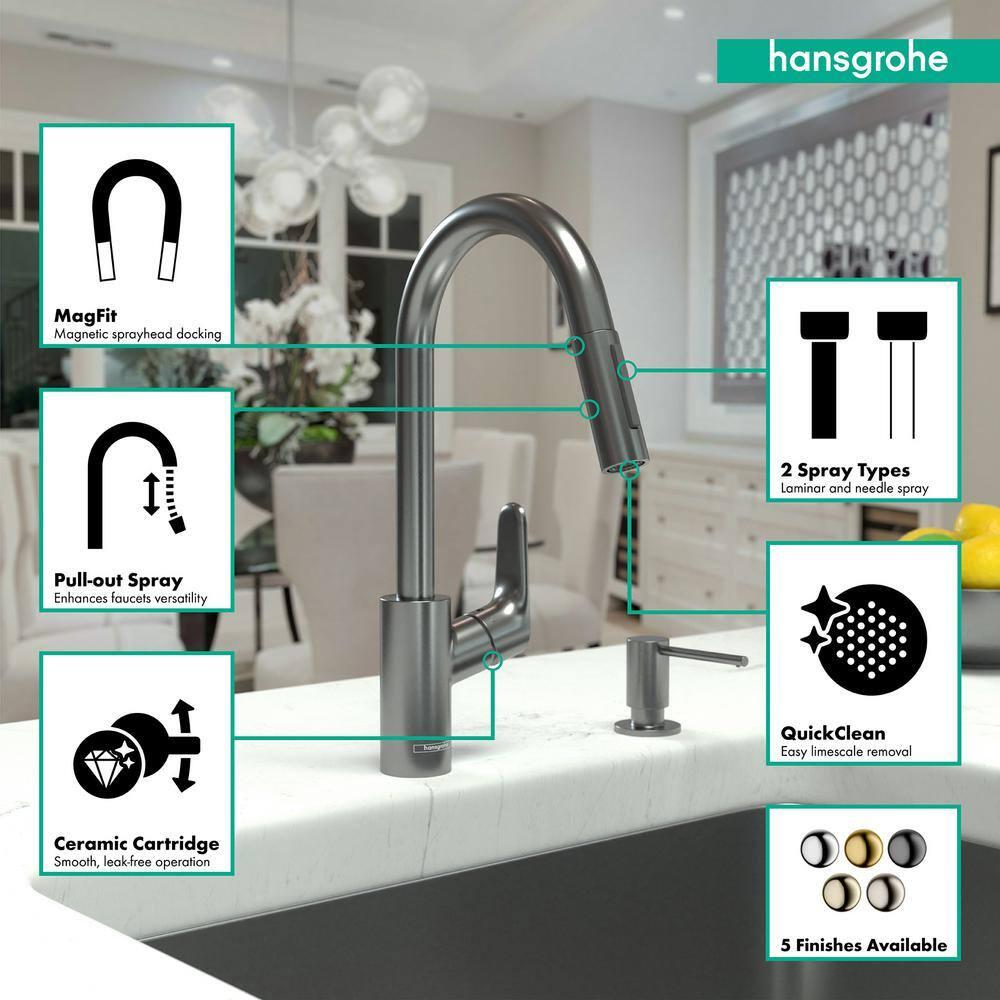 Focus Single Handle Kitchen Faucet